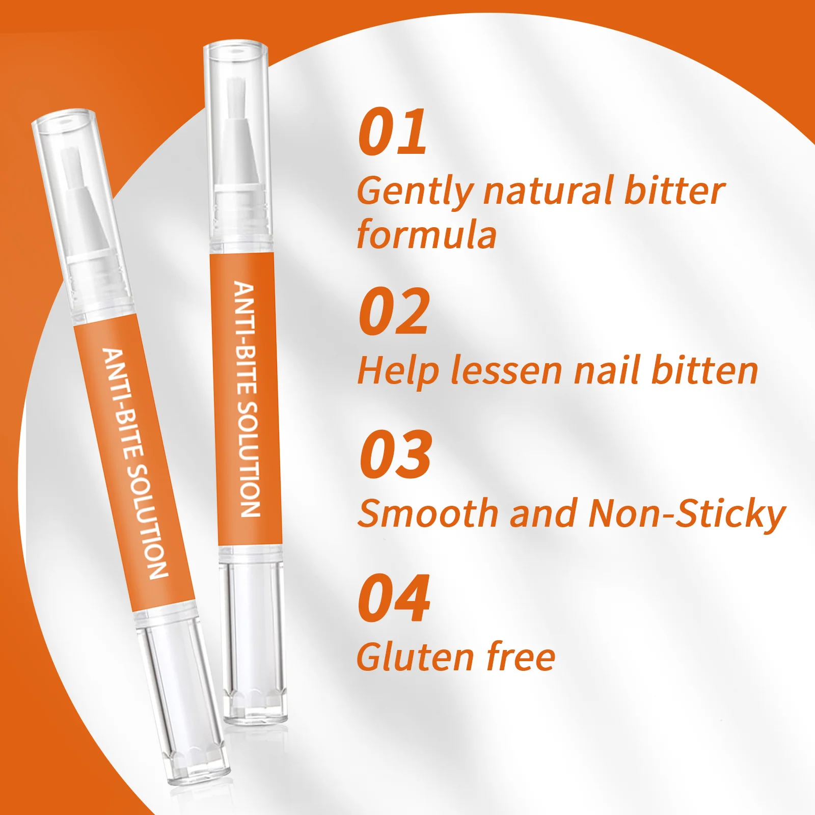 ปากกาป้องกันการกัดเล็บ 2ml – สูตรขมตามธรรมชาติ แห้งเร็ว ปลอดภัยสําหรับเด็กและผู้ใหญ่ น้ํายาดูแลเล็บแบบพกพา