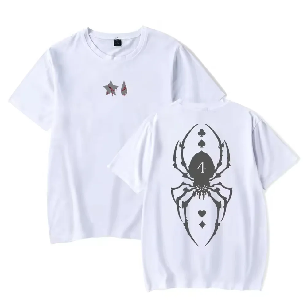 Hunter X Hunter T-Shirt aus 100 % reiner Baumwolle, japanischer Anime-Manga-Druck, lustige Freizeitoberteile für Herren – Detail 3