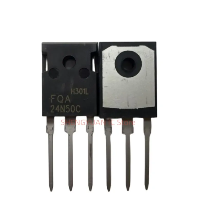 10PCS 100% quality MOS FQA24N50C  FQA24N50  24A500V TO-3P