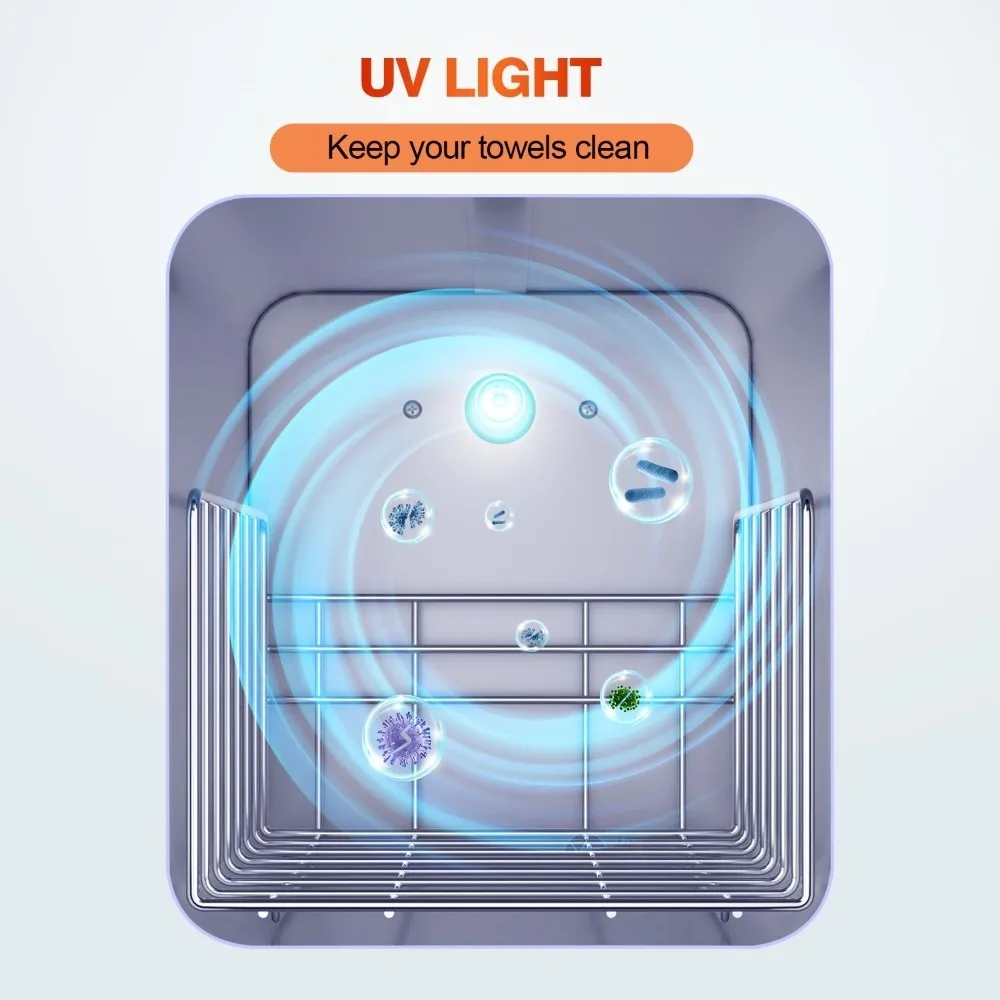 جودة عالية - خزانة لتدفئة المناشف، استخدام تسخين منشفة الحمام الساخن سعة 5 لتر لمنتجعات الوجه وتجميل الشعر ومعدات الصالونات والمنزل #4