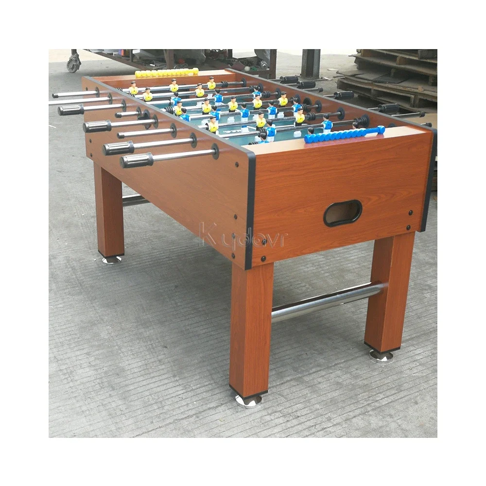 Luxury cheap commercial outdoor indoor bar mini handle football soccer game toy foosball adult table