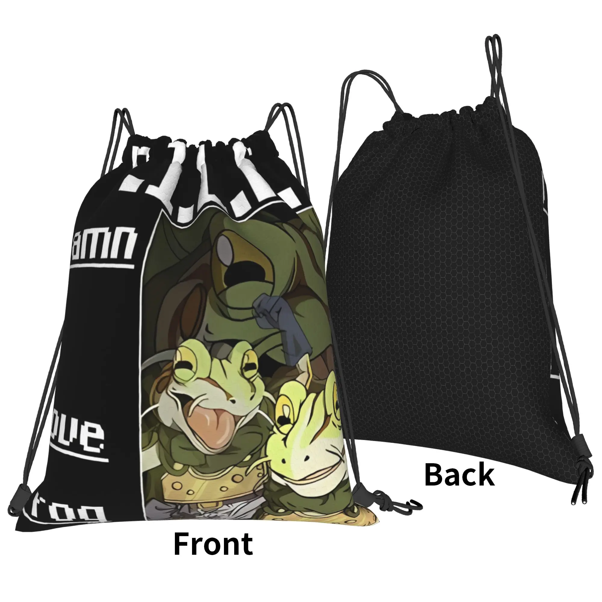 C-Chrono Trigger DILF Portable Travel Drawstring Bags Riding gym Backpack gift Storage Backpacks