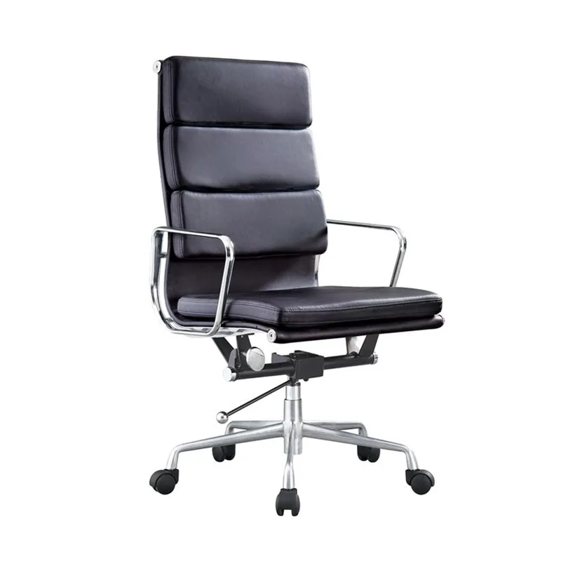 Moderner, bequemer Bürostuhl mit hoher Rückenlehne, ergonomischer Computer-Drehstuhl für das Home-Office