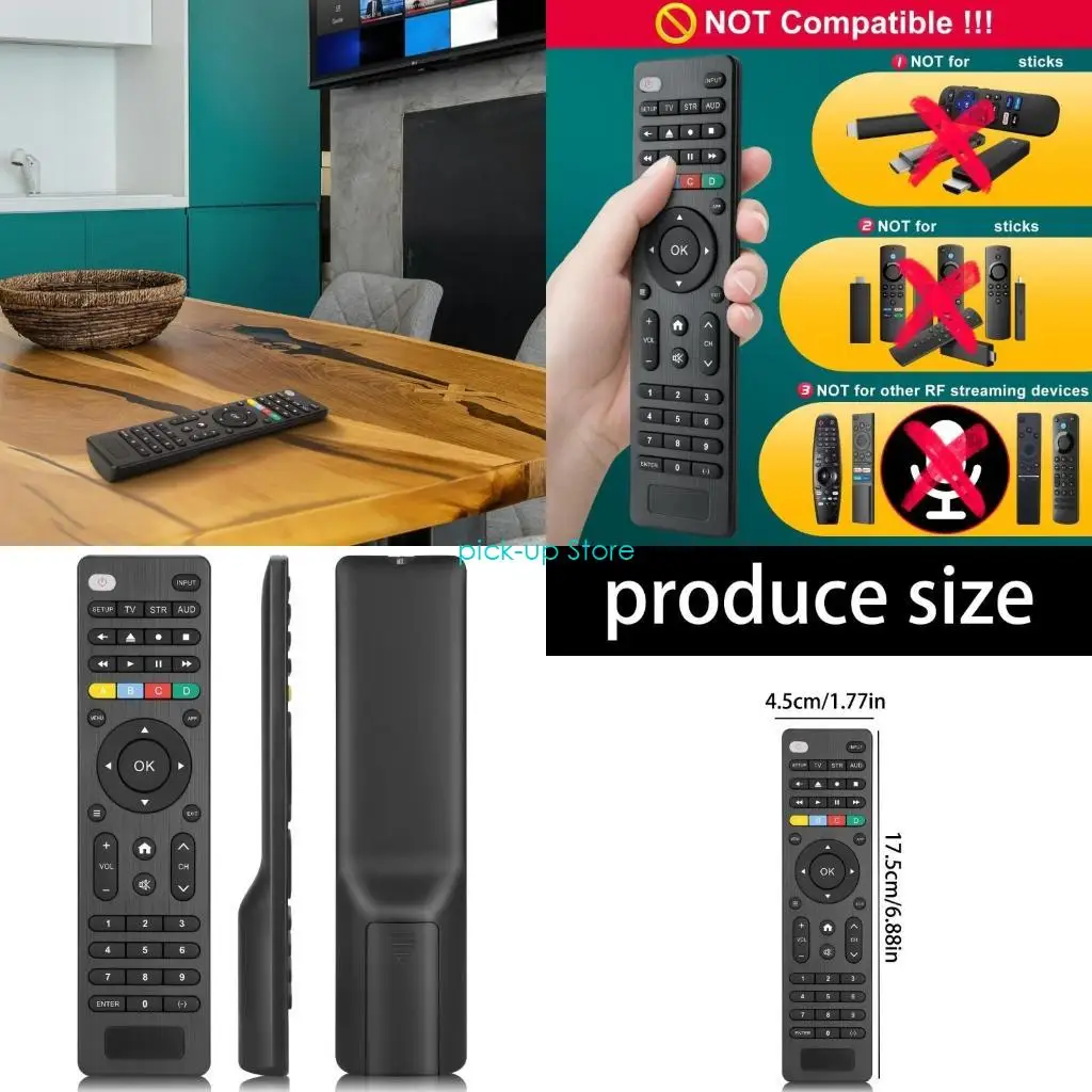 Q5WA Fernbedienung Ersatz für G009 Television LCD LED -Controller Schnellzugriffsbutton Remote Home Entertainment