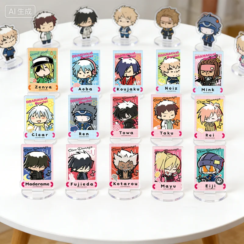 

Game Slow Damage 15CM Towa Acrylic Stand Figure Keychains Tabletop Decorations Accessories Goods Collection