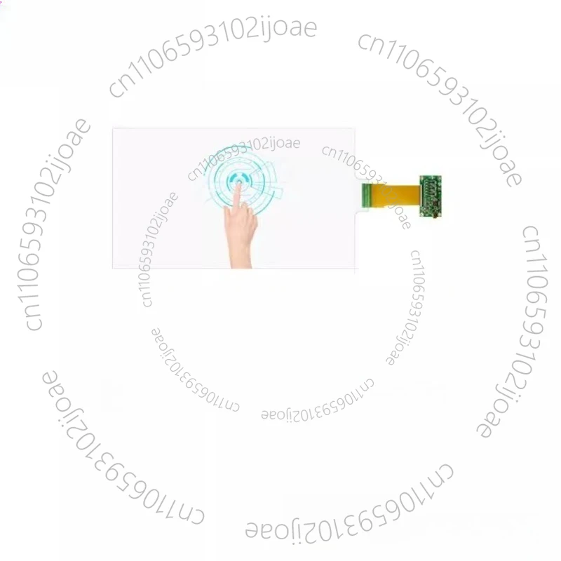 32 inch capacitive 12,20,40 point touch transparent film LCD touch screen foil