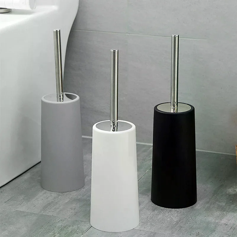 

Creative Nordic Style Toilet Brush With Holder Wc Brush Bathroom Cleaning Brush Bath Accessories Household Floor Cleaning