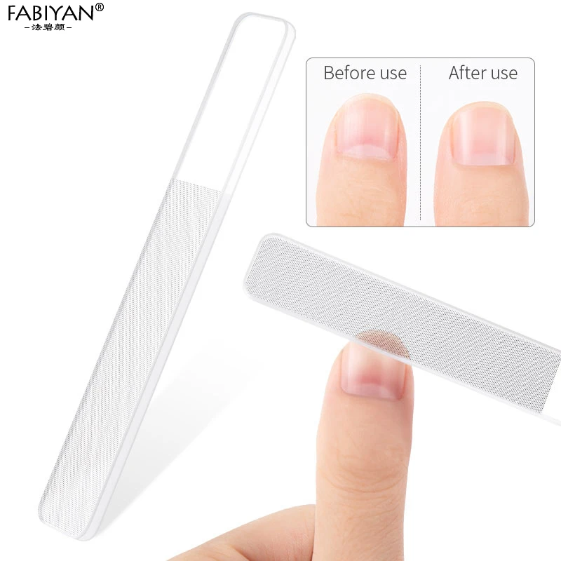 9 سنتيمتر 3 قطعة مع علبة دائم نانو مسمار تلميع ملف الزجاج التلميع حصى الرملي طحن Shiner أدوات شفافة