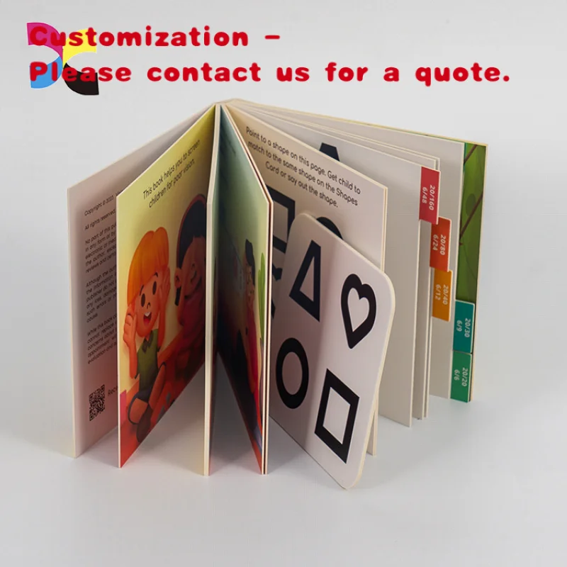 custom.Custom Printing Service Children's Board Books Picture Reading Learning Hardcover Book Kids