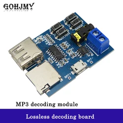 MP3 lossless decoding board comes with power amplifier MP3 module MP3 decoder TF card USB decoding player