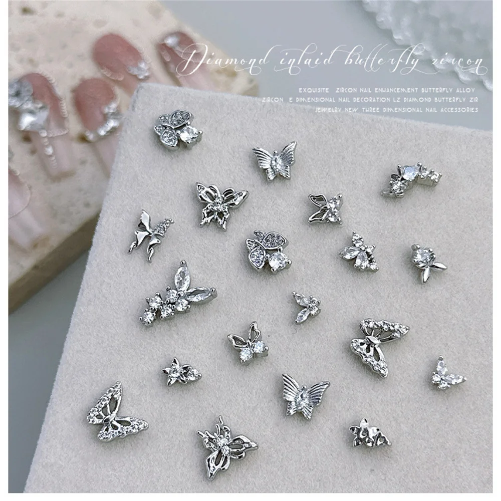 Fashionable Shimmer One Of A Kind Rhinestones Nail Art Rapidly Nail Jewelry Eye-catching Beautifully Cubic Zirconia