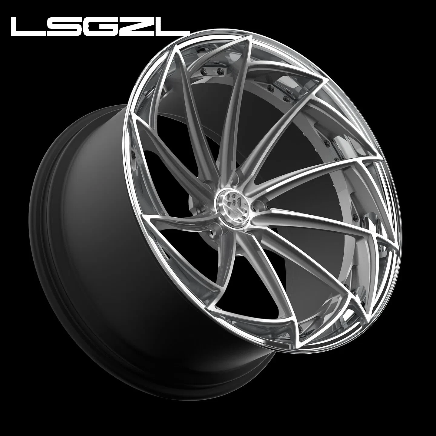 

Hot-selling Deep Dish Sport Forged Aluminum Alloy Chrome Plated Mesh Design Wheels 18-24 Inch New for GTR C8 Audi