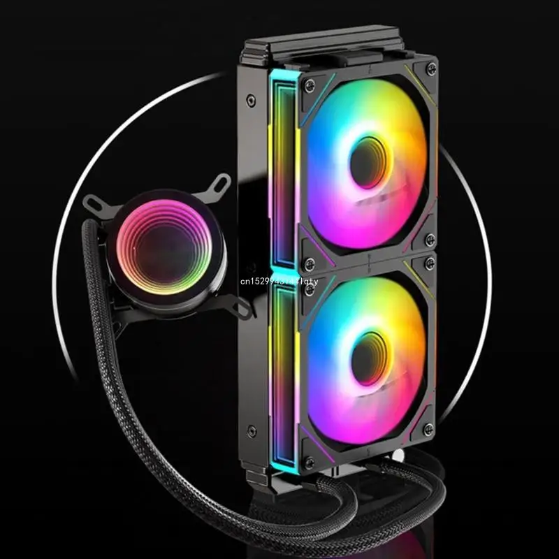 NA240/360 Liquid CPU Cooling With Customizable ARGB Lighting And Easy Installation CPU Cooling with 2/3 120mm Fans Dropship