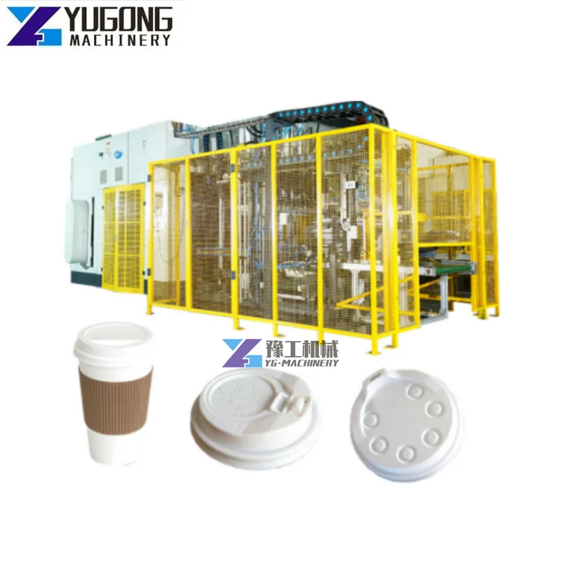 Automatic Disposable Tableware Pulp Moulded Production Machine Packaging Paper Bags Making Machine