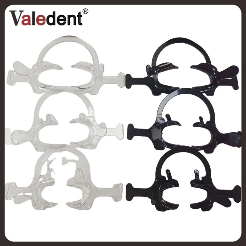 

3pcs Dental Lip Retractor Opener Transparent Buccal Retractor with Handle High Quality Dental Disposable Consumables