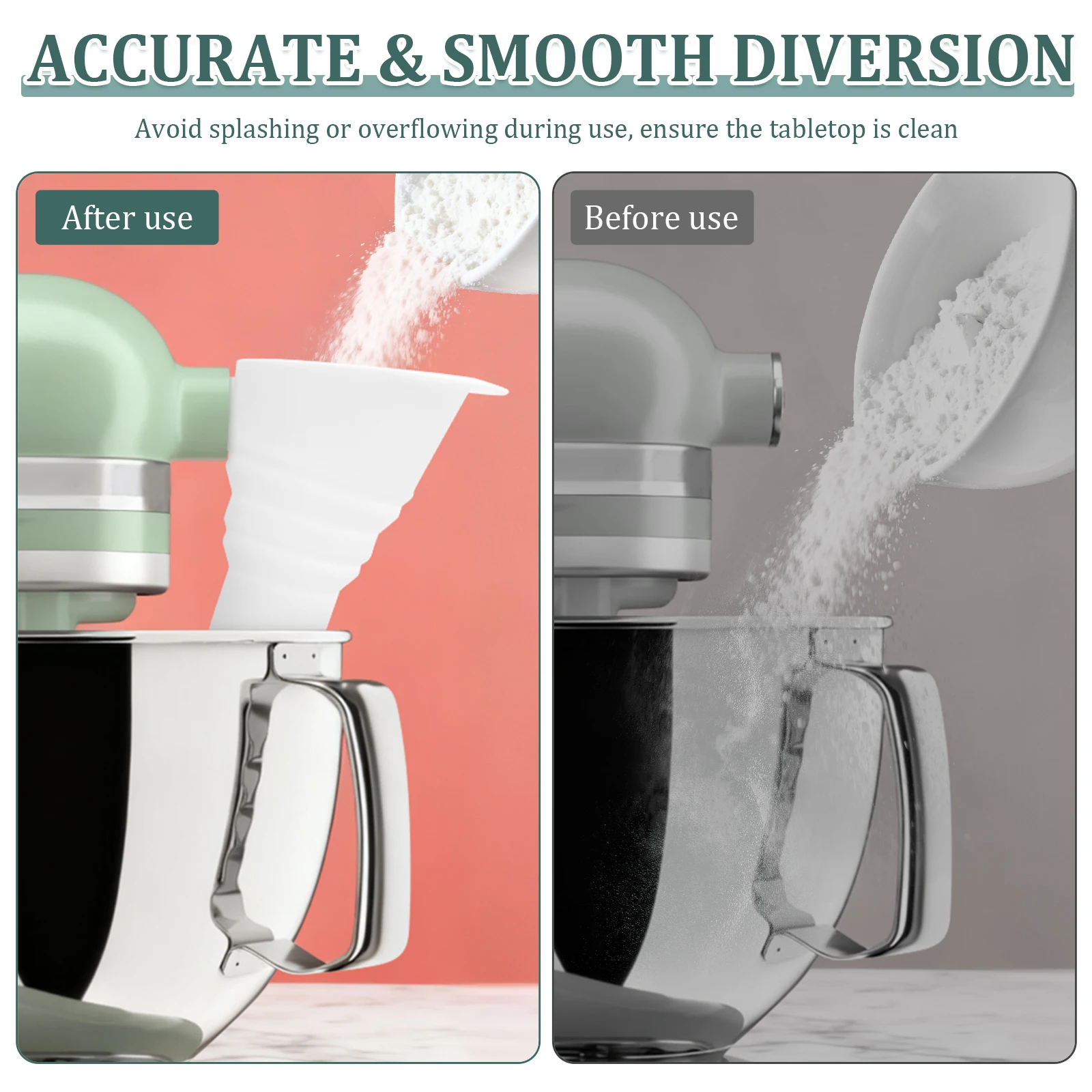 Silikon-Mehltrichter für Küche – Kitchen Baking Aid Bewertung und Preis