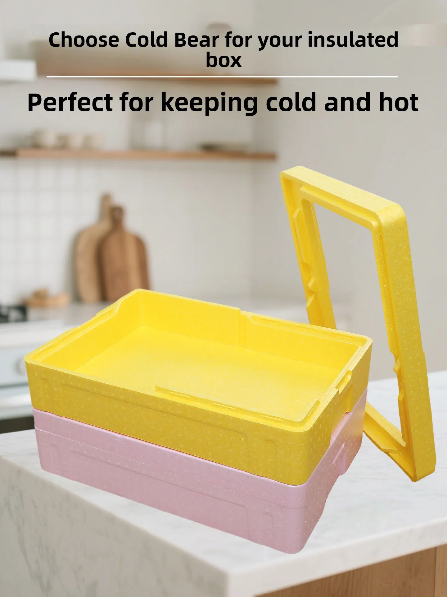 

Прозрачный термоизоляционный контейнер из EPP-пены для демонстрации товаров, коммерческий, для сохранения холода, для улицы, для пикника, для кемпинга