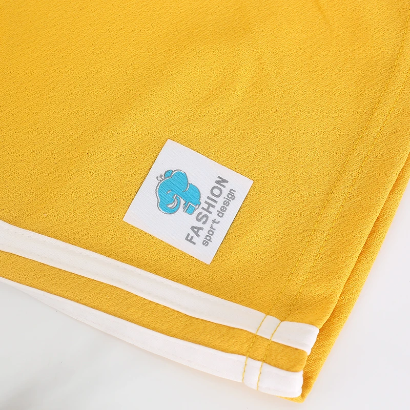 Спортивные шорты для мальчиков от 2 до 12 лет, быстросохнущие шорты для маленьких девочек, розовые, желтые, черные шорты, детские летние шорты