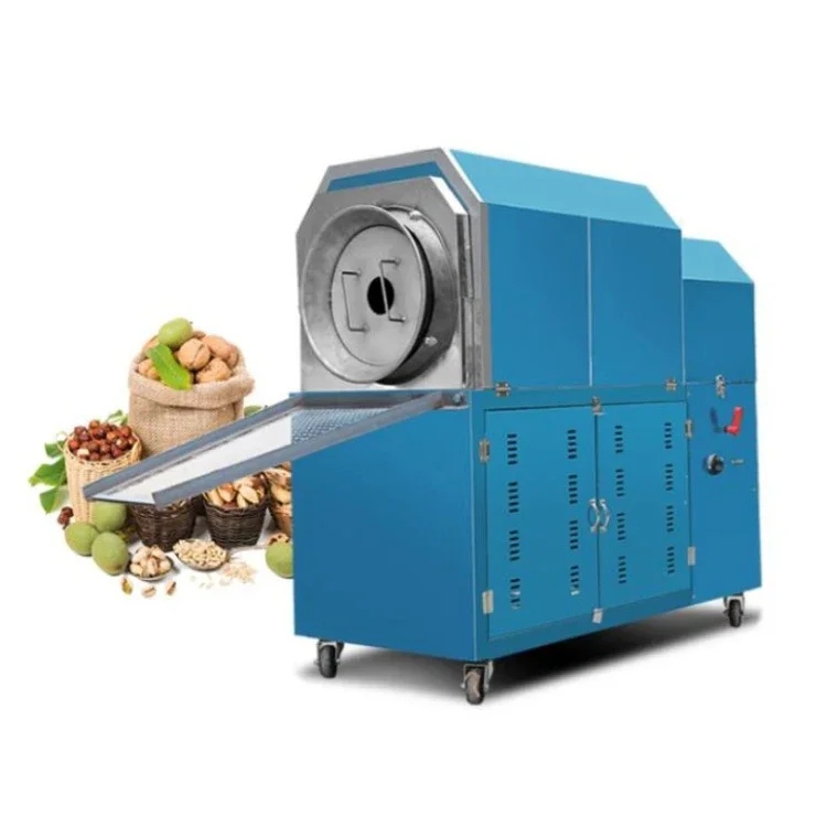 

High quality Grain/cocoa Bean/almond Nut Roaster/peanut Roasting Machine