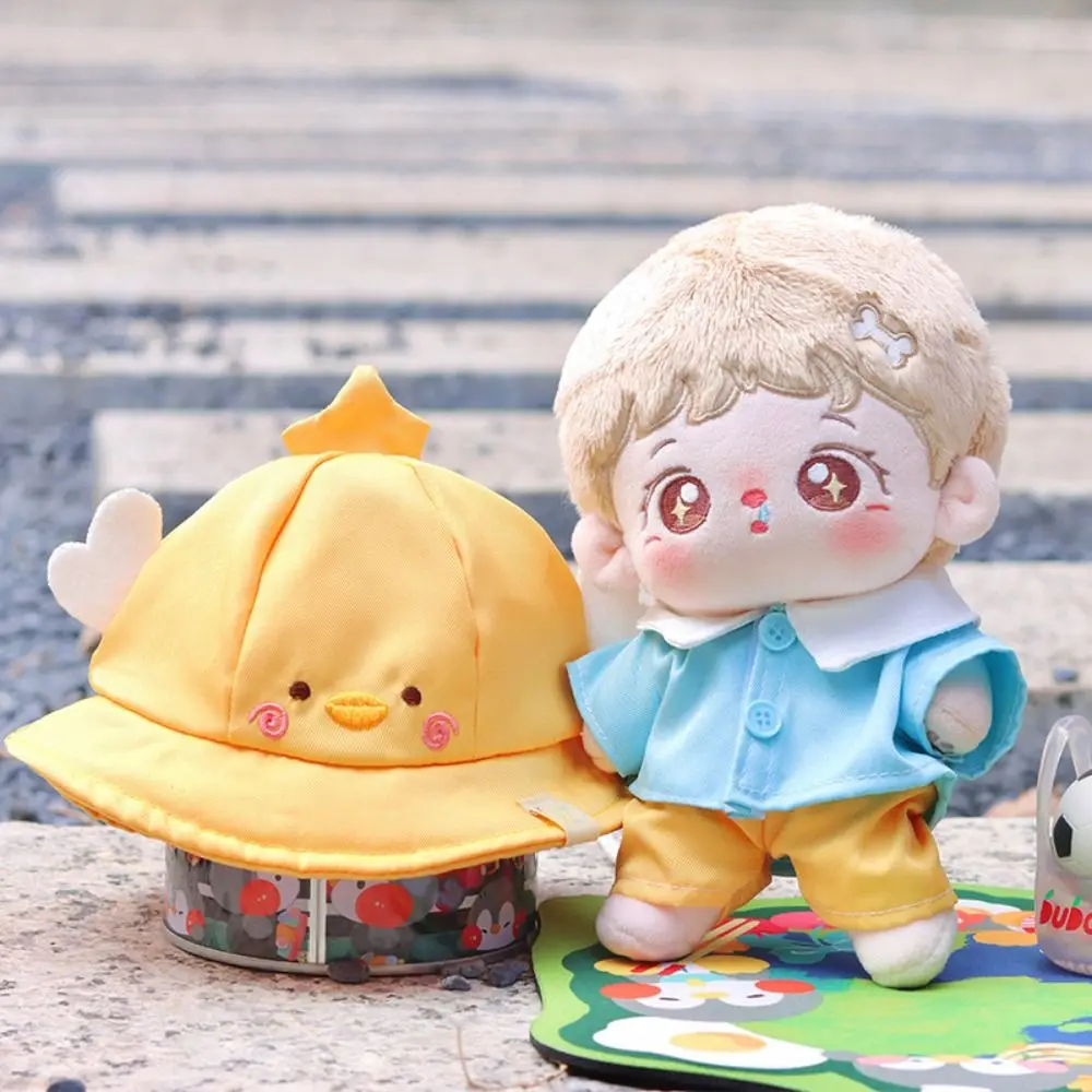 

Duck/Rabbit Cotton Doll Outfit Yarmulke Stuffed 20cm Doll Clothes Overalls Set Shirt Pants Toys Clothing Collection
