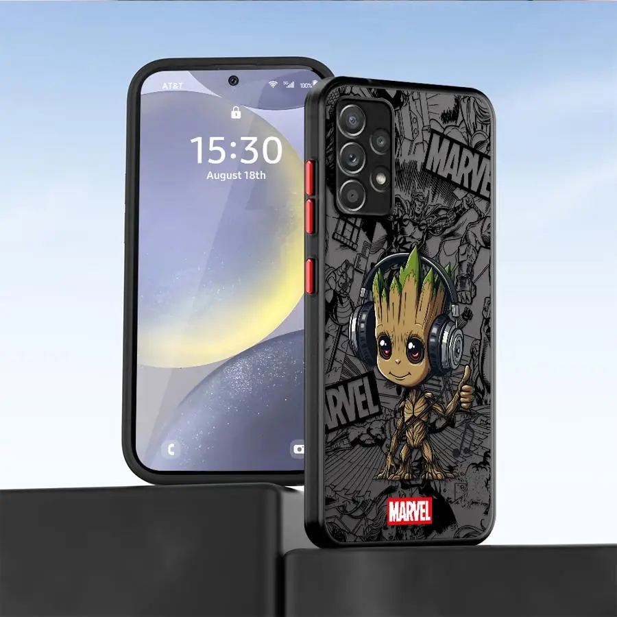 삼성 갤럭시 A56 A24 A26 A25 A34 A21s A71 A72 A22 A36 A35 쉘 마블 스파이더맨 케이스