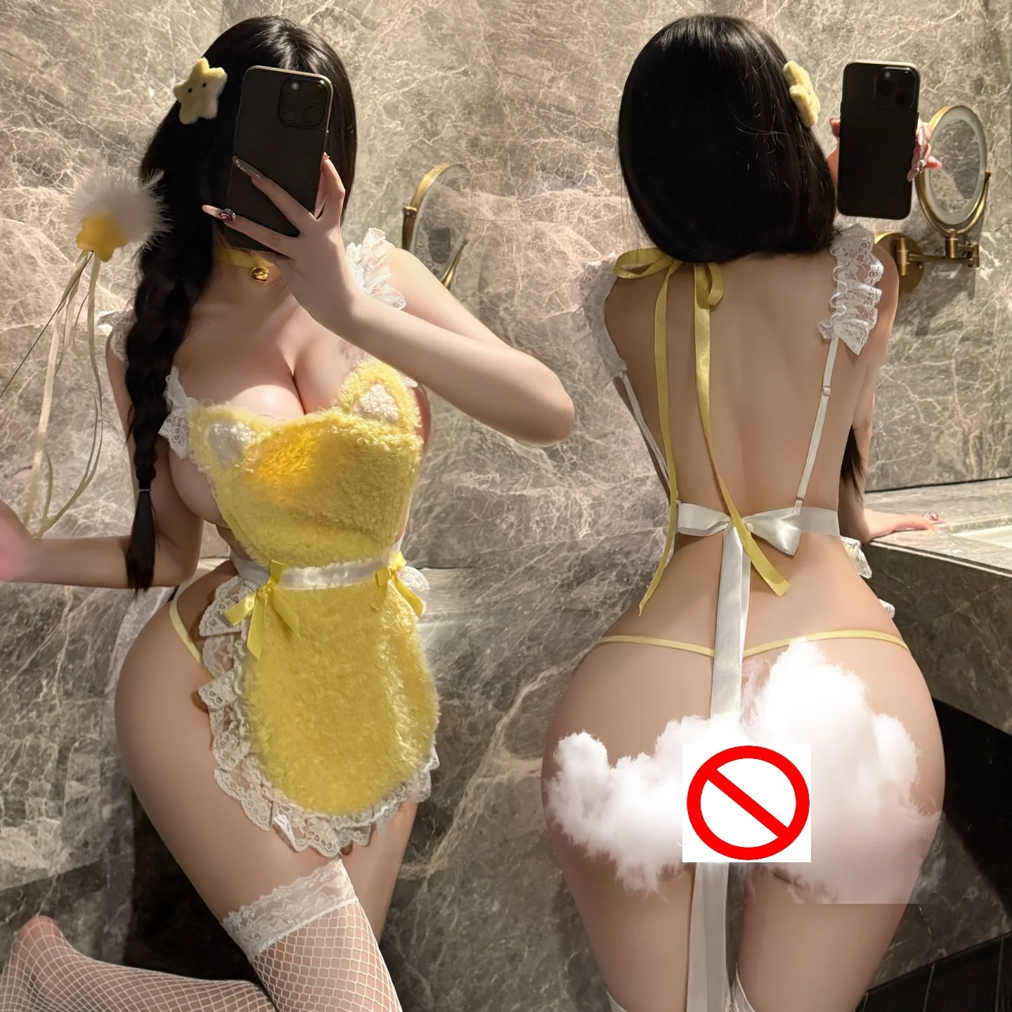 

Оптовая продажа, женское сексуальное нижнее белье для ролевых игр, платье для взрослых, леди, милые костюмы медведя для косплея, милая девушка, ночная одежда для флирта