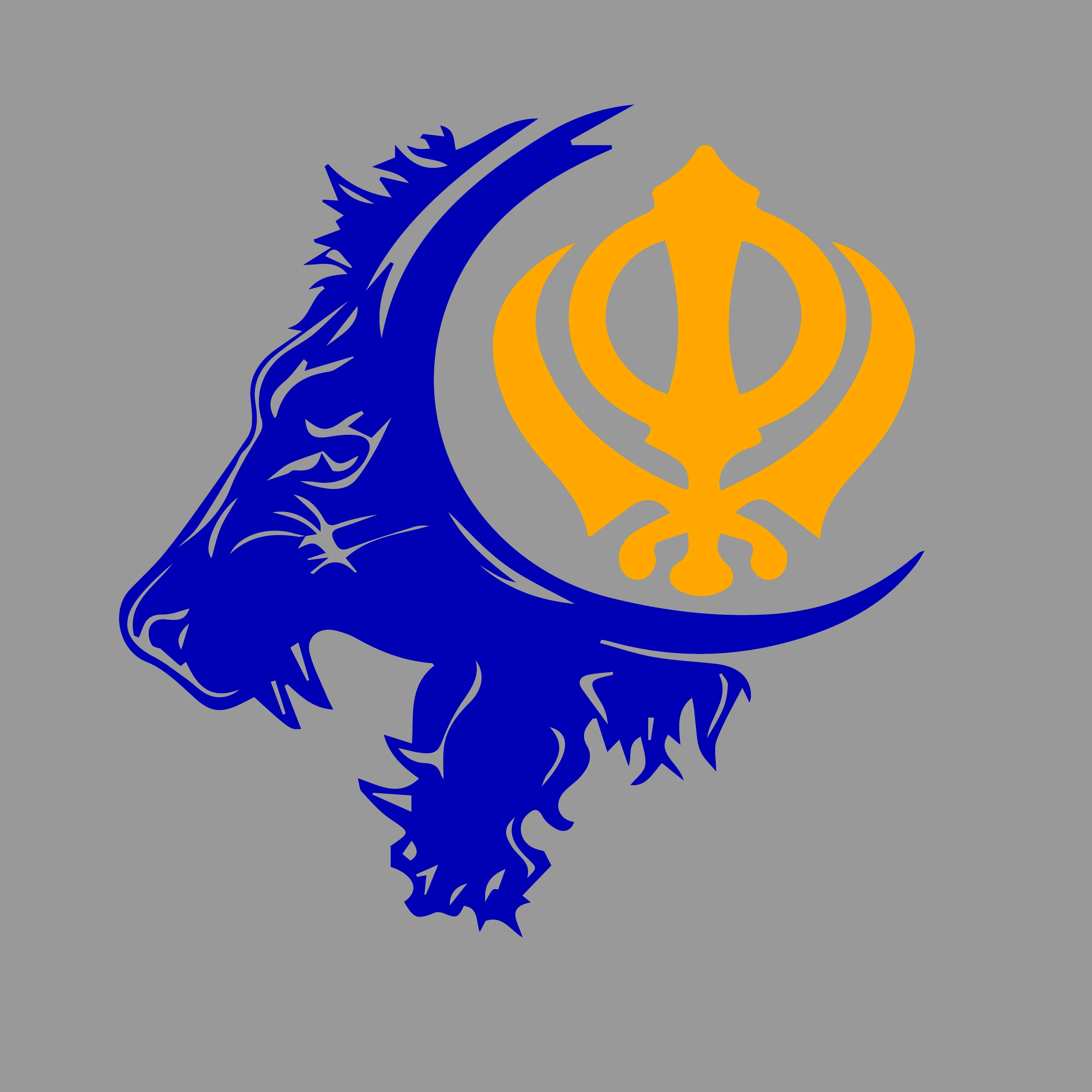 Khanda с Львом Khanda Ate Babar Шер Singh Sikh декоративная наклейка для автомобиля гитары ноутбука мотоцикла лобового стекла водонепроницаемый на заказ