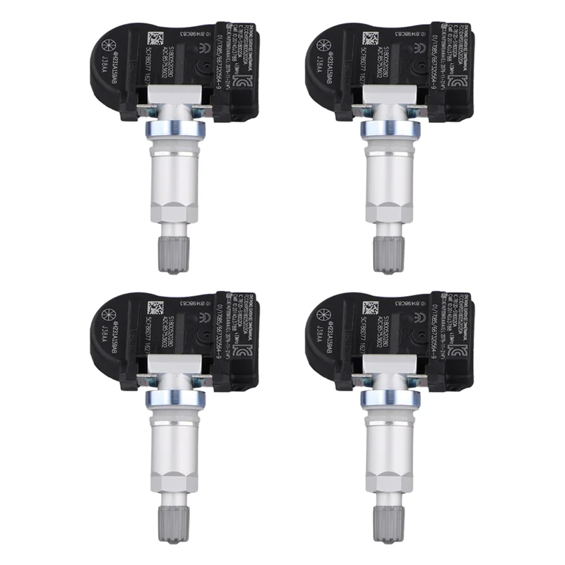 

A95E-4Pcs Car TPMS Sensor 4H23-1A159-AB For Range Rover Sport LR3 LR2 Tire Pressure Sensor Monitoring System