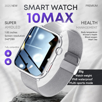 Original Ultra Series Smartwatch Heart Rate Thermometer Health Monitor NFC Bluetooth Call Smart Watch For IOS Xiaomi Men Women