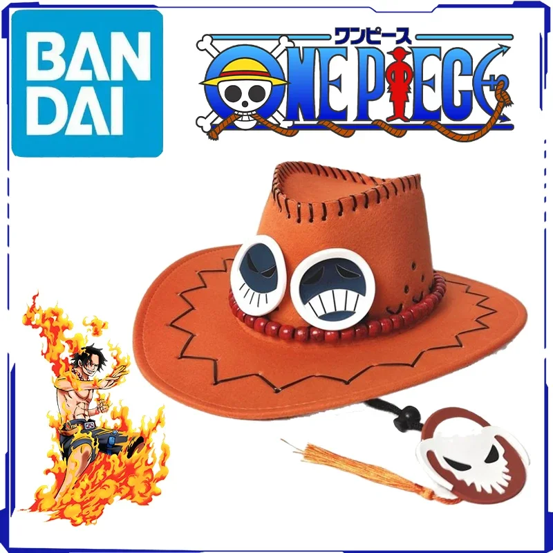 13CM One Piece Fire Punch Portgas D Ace Cosplay Cap Hat Anime Decoration Cartoon Outdoor Birthday Gift Present Headgear Sports