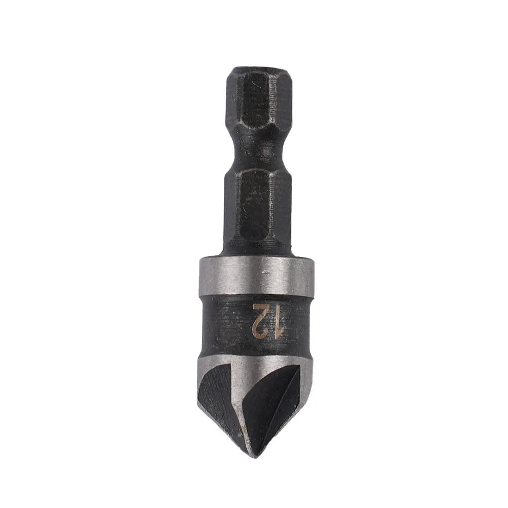 

Countersink Drill Bit 12/16/19mm 90 Degree Chamfer Chamferer Drilling For Wood Hexagon Metals Power Tools Attachment