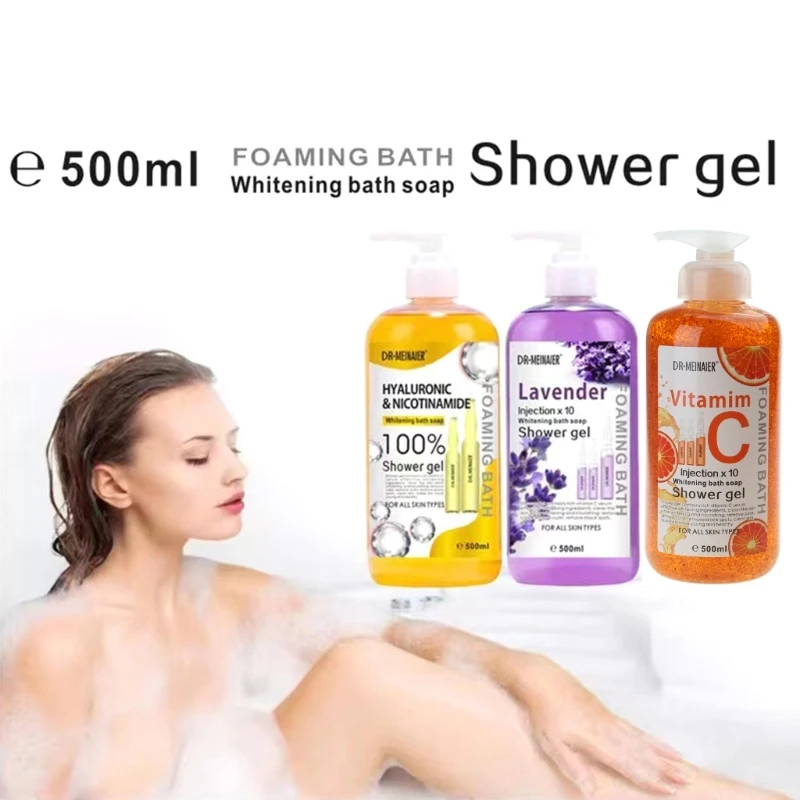 Amino Acid Niacinamide Skin Rejuvenation Shower Gel Hydrating Oil-control Remove Drop Shipping