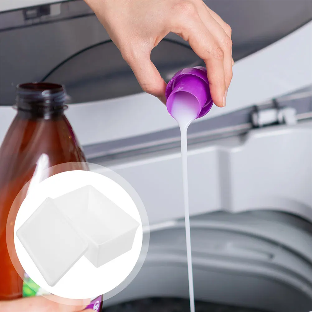 

2pcs Pod Holder Large Capacity Plastic Powder Container Lid Laundry Room Dispenser For Dryer Sheets Laundry Storage Organizer