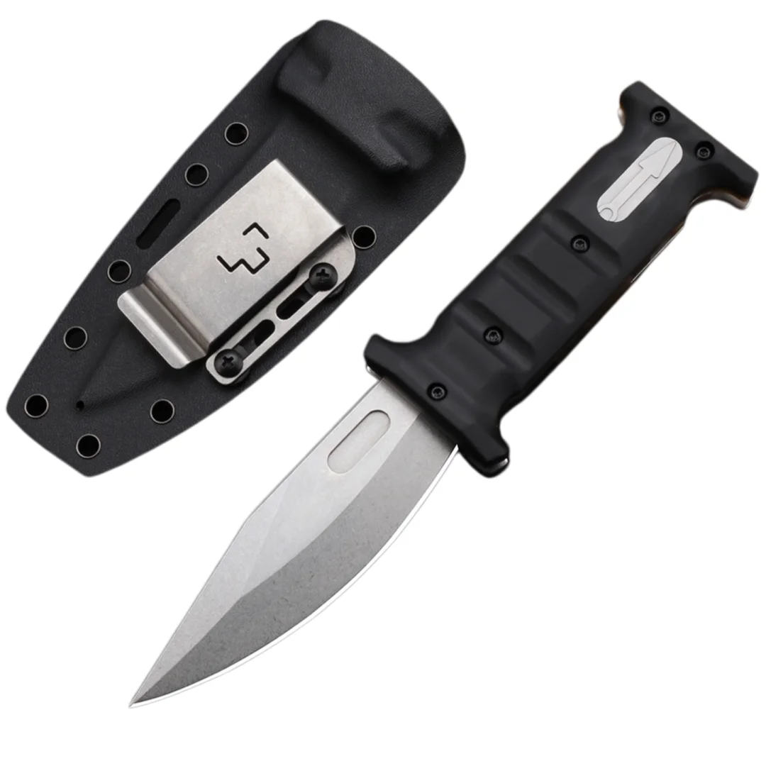 2026 new BOKE - New model outdoor knife, suitable for hiking, mountain climbing, fishing and line cutting, sharp fruit knife