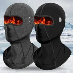 Cycling Balaclava Cap Men‘s Winter Warm Bicycle Motorcycle Face Mask Neck Protection Windproof Sport Scarf Velvet Face Cover Hat