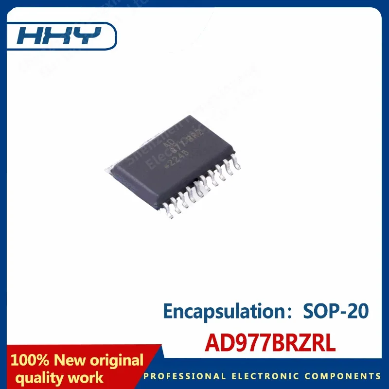 

1PCS AD977BRZRL package SOP-20 ADC chip
