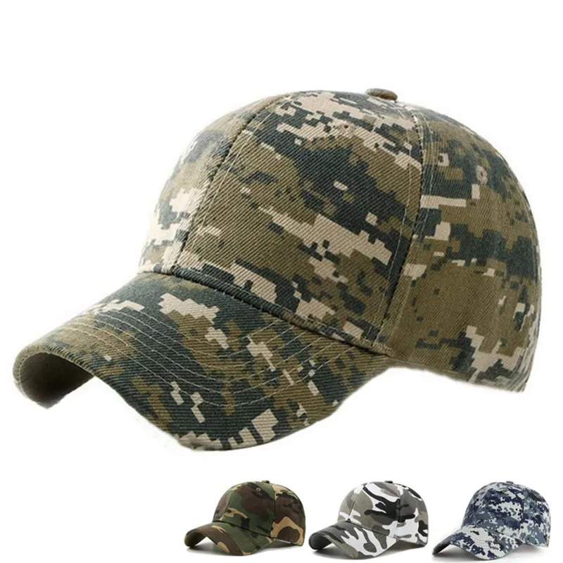 

Camouflage Printed Armygreen Hunting Hat Outdoor Cycling Jungle Hiking Fishing Sunscreen Visors Unisex Sports Golf Baseball Cap