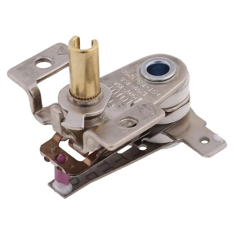 90 Celsius Temperature Switch KDT-200 Adjustable Bimetallic Heating Thermostat for Electric Heater Iron