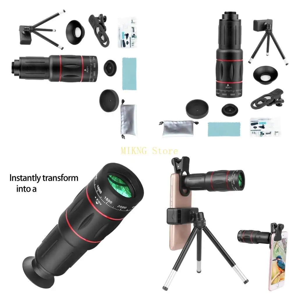 18/28/36/64X Lupe Fotografie Objektiv Teleobjektiv Teleskop Teleobjektiv für Telefon Bild Video Aufnahme verkauf