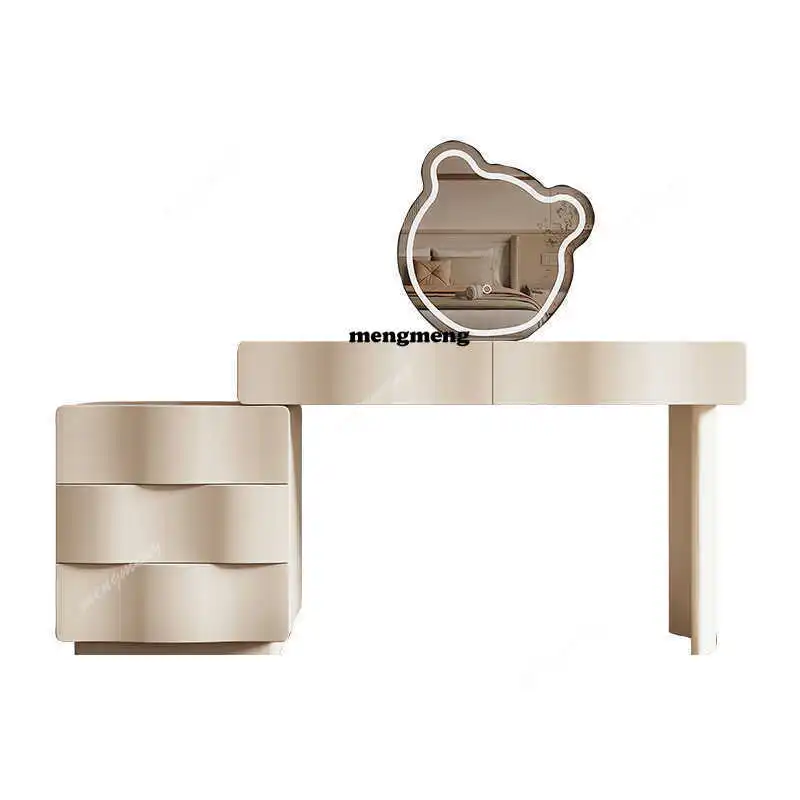 

High-end New Style Makeup Vanities Versatile Dressing Table Storage Integrated Makeup Vanities Bedroom Home Furniture Kast JTM