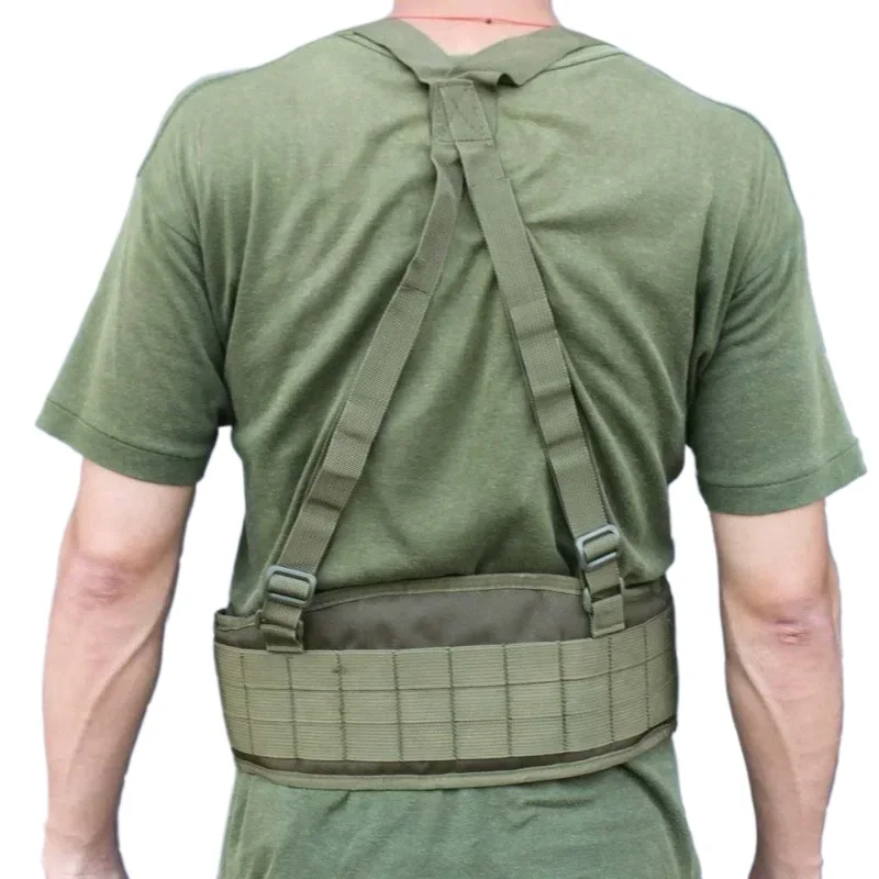 

Тактический ремень Molle, мужской удобный боевой ремень EAS H-образной формы с мягкой подкладкой, армейский военный специальный регулируемый нейлоновый ремень