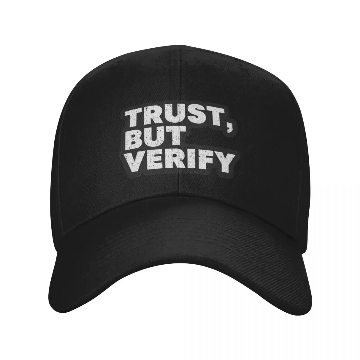 

Trust But Verify Baseball Cap fashionable Horse Hat Winter hat Men's Baseball Women's