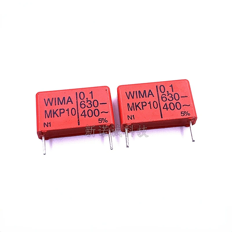 

2pcs Germany WIMA Film Capacitor 630V 104 0.1UF 630V 100nF 104J 5% MKP10 Pitch 22.5mm