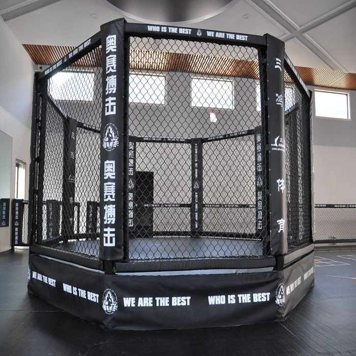 High Quality Octagonal Fighting With Platform Cage Boxing Ring New Design Customization UFC MMA Cage MMA Ring