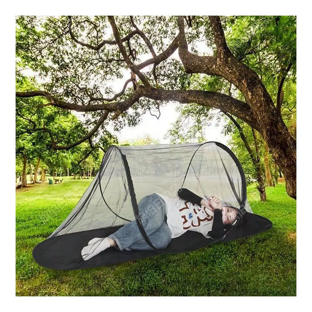 

NoAssembly Required New Mosquito Net Outdoor Camping Tent Portable Field Cots BoatShaped HandThrow Mosquito Net, Ideal For Gras