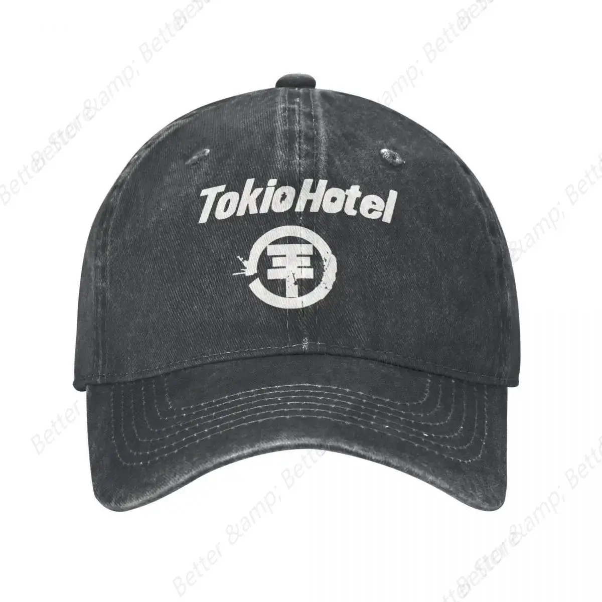 Genres Rock Tokio Unisex Baseball Cap Logo Distressed Denim Caps Hat Vintage Outdoor Summer Headwear