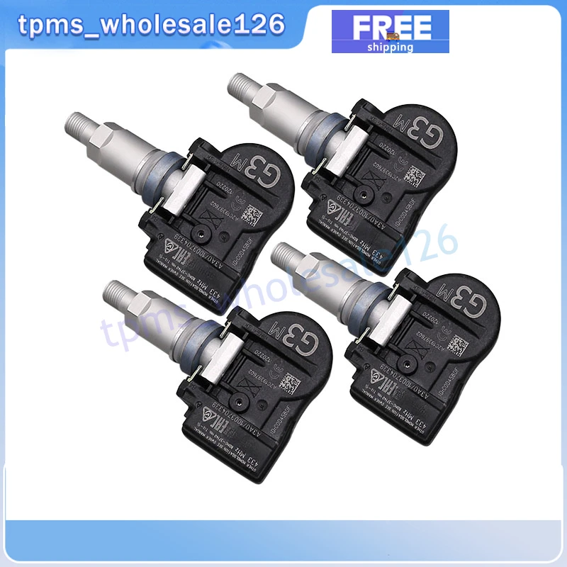 4PCS/Lot Tire Pressure Monitor Sensor BDMC37140 For 2016-2023 Fiat 124 2008-2013 Mazda 2 3 CX-7 CX-7 CX-9 TPMS 433MHZ BDMC-37140