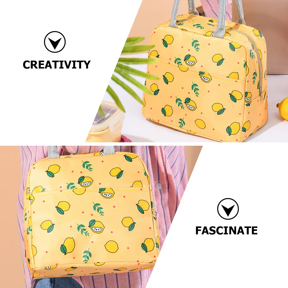 

Portable Waterproof Bento Bag Wear-Resistant Lunch Cooler Bag Lightweight Insulation for Daily Outdoor Use Bento Supply