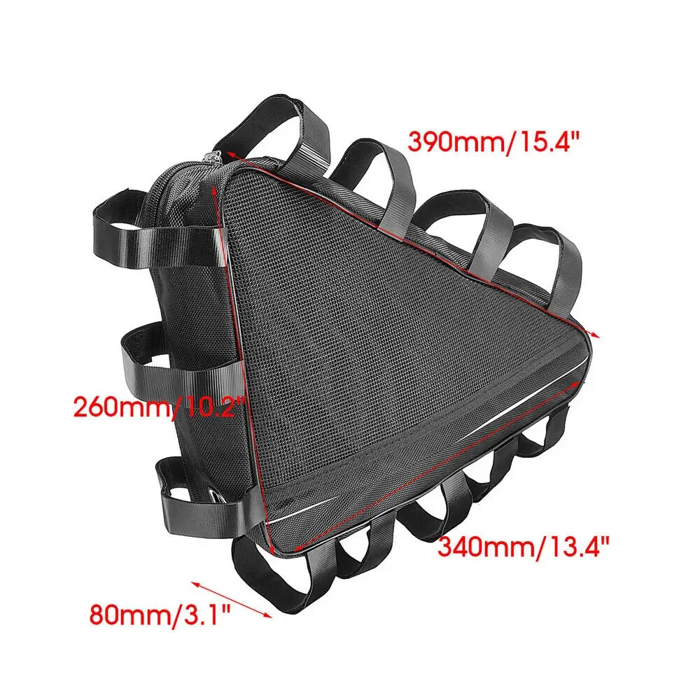 39x34x26CM BIKE Triangle Lithium Battery Bag Bicycle Front Rear Fram Ebike Battery Pack For 36V/48V li-ion battery