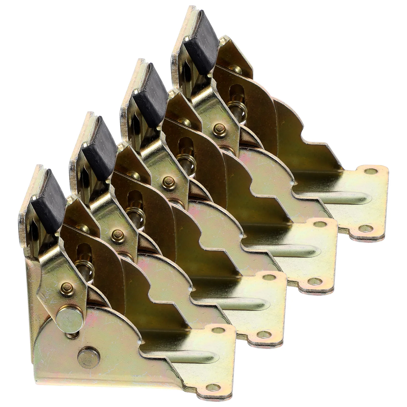 

4 Pcs Table Leg Folding Hinge for Foldable Self-locking Spring Torque Door Cabinet